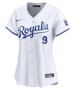 Alternative view of Vinnie Pasquantino Kansas City Royals Nike Women's Home Limited Player Jersey - White