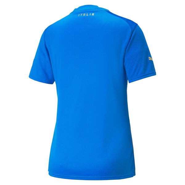Italy National Team Puma Women's 2022/23 Home Replica Blank Jersey - Blue - Image 3