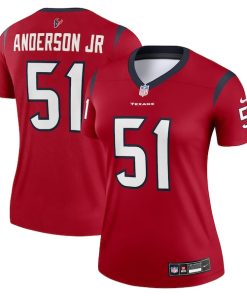 Will Anderson Jr. Houston Texans Nike Women's  Legend Jersey - Red