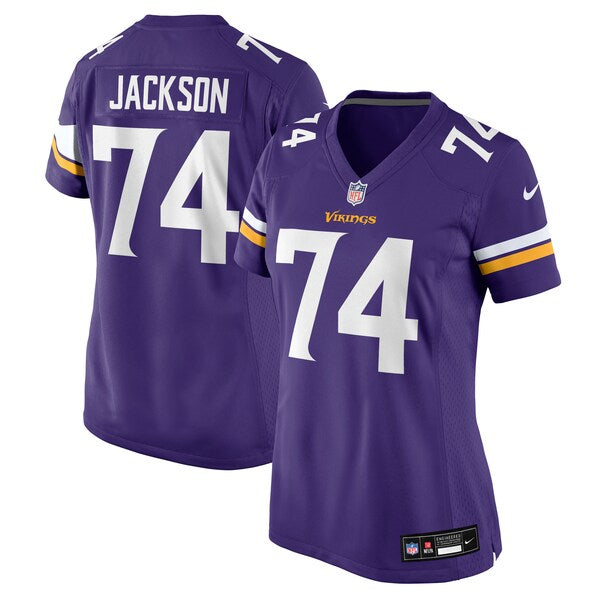 Donovan Jackson Minnesota Vikings Nike Women's Team Game Jersey - Purple