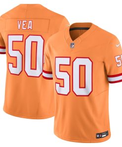 Vita Vea Tampa Bay Buccaneers Nike Throwback Vapor F.U.S.E. Limited Jersey - Orange