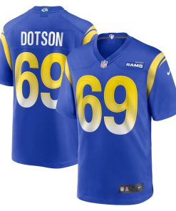 Kevin Dotson Los Angeles Rams Nike  Game Jersey -  Royal