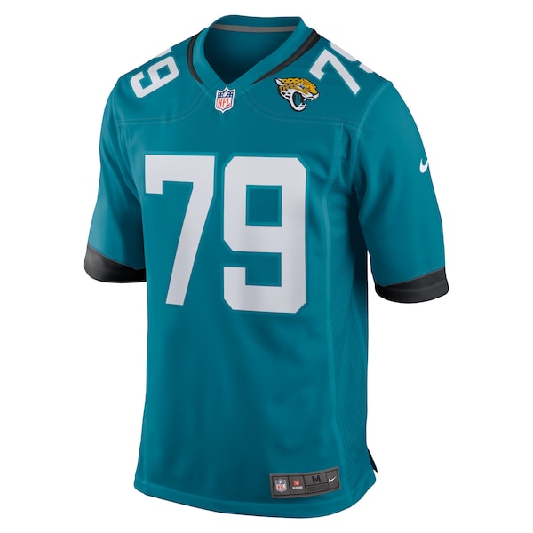 Luke Fortner Jacksonville Jaguars Nike Game Jersey - Teal - Image 2