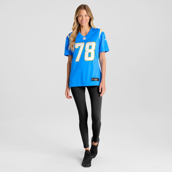 Andre James Los Angeles Chargers Nike Women's Team Game Jersey - Powder Blue - Image 5