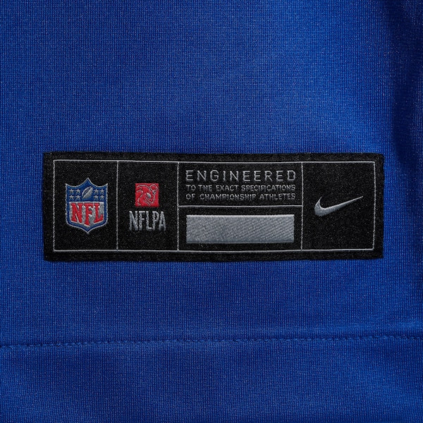 Abdul Carter New York Giants Nike First Round Pick 2nd Alternate Game Jersey - Royal - Image 6