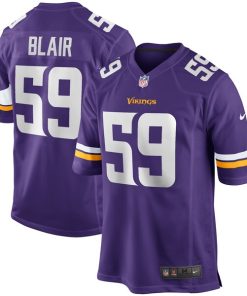 Matt Blair Minnesota Vikings Nike Game Retired Player Jersey - Purple