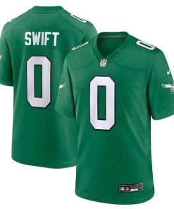 D'Andre Swift Philadelphia Eagles Nike Youth Game Jersey - Kelly Green