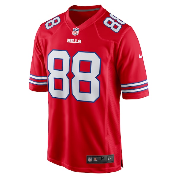 Dawson Knox Buffalo Bills Nike Alternate Game Jersey - Red - Image 2