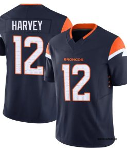 Men's Denver Broncos RJ Harvey Nike  Orange Alternate Vapor F.U.S.E Jersey