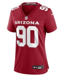 Alternative view of Ben Stille Arizona Cardinals Nike Women's Team Game Jersey -  Cardinal