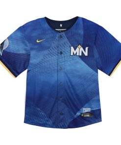 Alternative view of Carlos Correa Minnesota Twins Nike Toddler 2024 City Connect Limited Jersey - Royal
