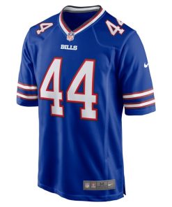 Alternative view of Joe Andreessen Buffalo Bills Nike Game Jersey -  Royal