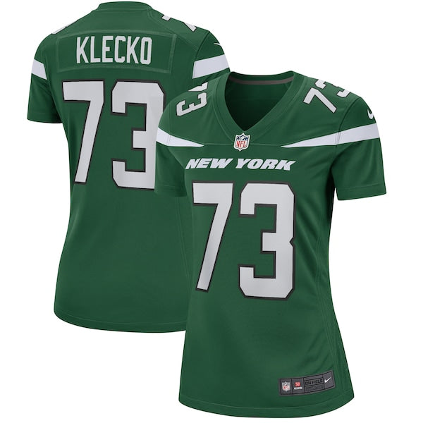 Joe Klecko New York Jets Nike Women's Game Retired Player Jersey - Gotham Green/White - Image 2