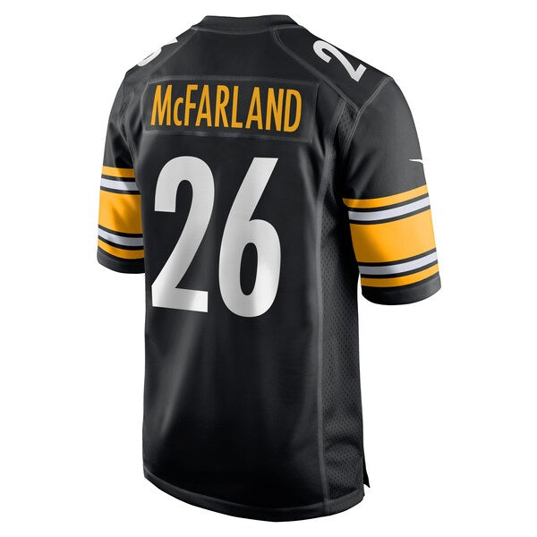 Anthony McFarland Jr. Pittsburgh Steelers Nike Game Player Jersey - Black - Image 3