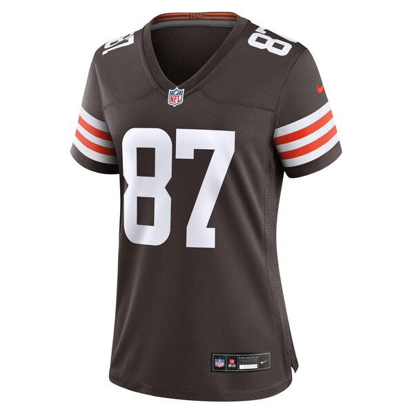 Kadarius Toney Cleveland Browns Nike Women's Team Game Jersey - Brown - Image 3