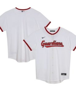 Cleveland Guardians Nike Toddler Home Blank Replica Jersey - White