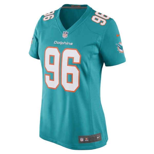 Porter Gustin Miami Dolphins Nike Women's Game Player Jersey - Aqua - Image 2