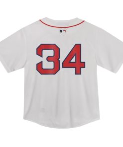 Alternative view of David Ortiz Boston Red Sox Nike Toddler  Game Jersey - White