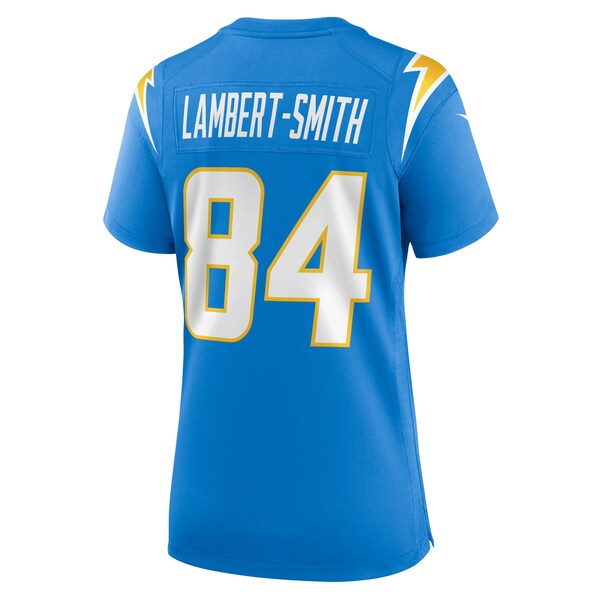 KeAndre Lambert-Smith Los Angeles Chargers Nike Women's Team Game Jersey - Powder Blue - Image 4