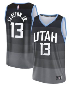 Walter Clayton Jr. Utah Jazz  2025/26 City Edition Fast Break Jersey - Black