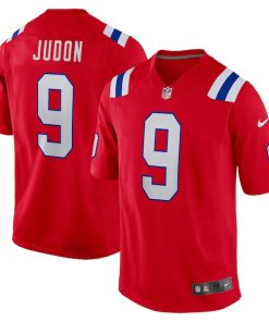 Alternative view of Matthew Judon New England Patriots Nike Game Jersey - Red/White