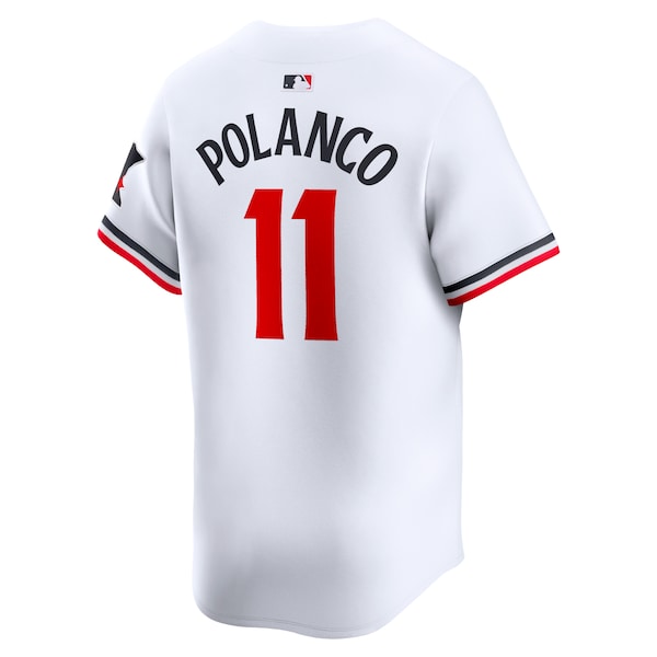 Jorge Polanco Minnesota Twins Nike Home Limited Player Jersey - White - Image 3