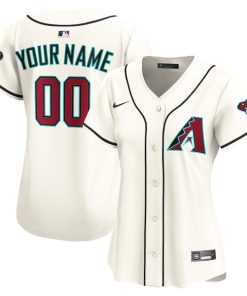 Arizona Diamondbacks Nike Women's Home Limited Custom Jersey - Cream