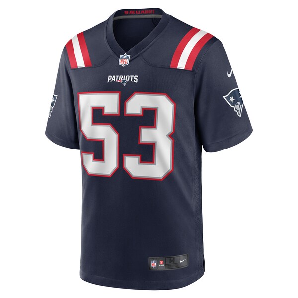 Christian Elliss New England Patriots Nike Game Jersey - Navy - Image 3