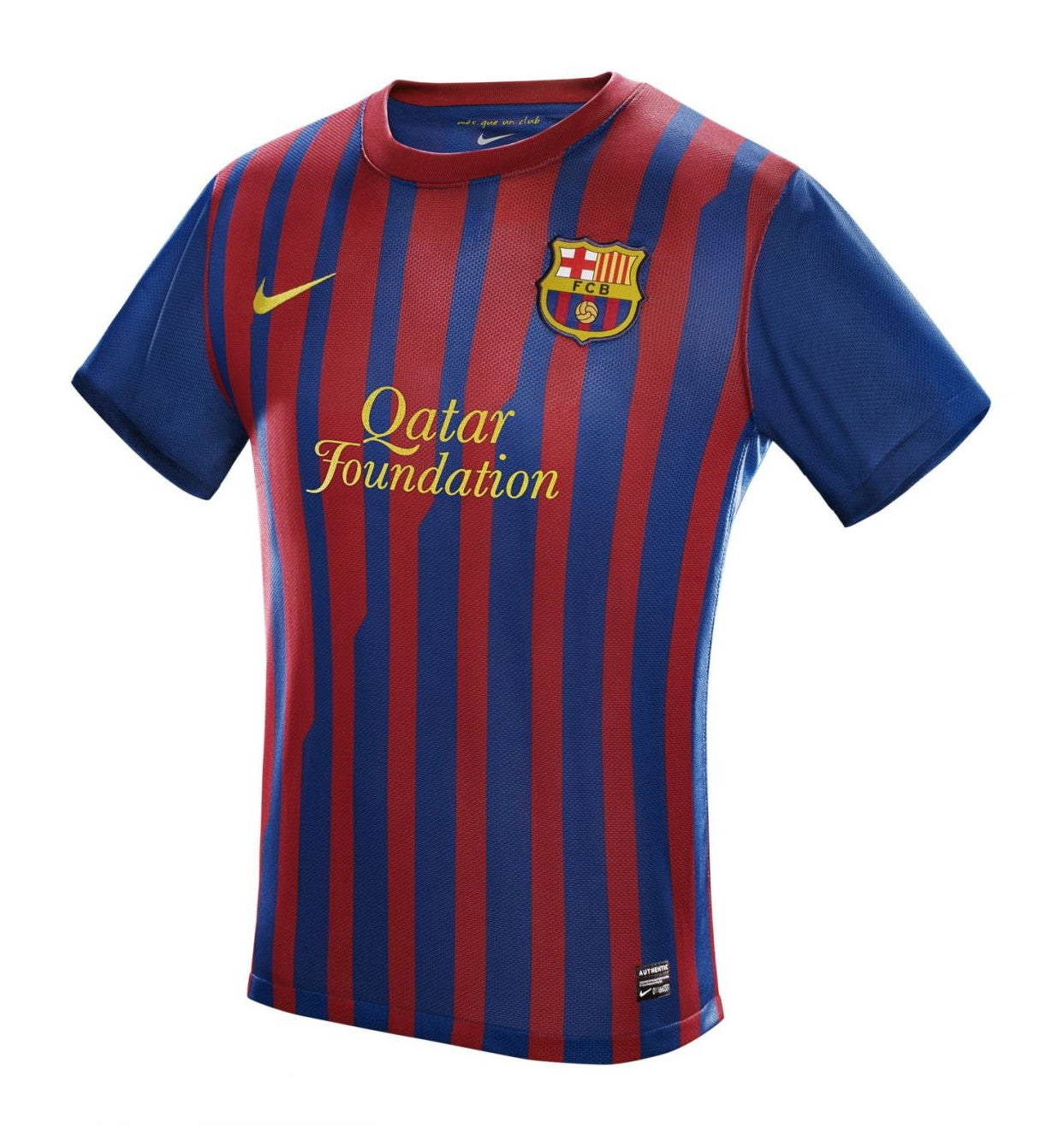 Barcelona 2011-12 Home Vintage Jersey - Image 2