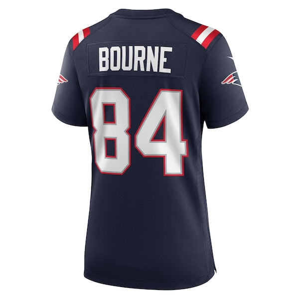 Kendrick Bourne New England Patriots Nike Women's Game Jersey - Navy - Image 3