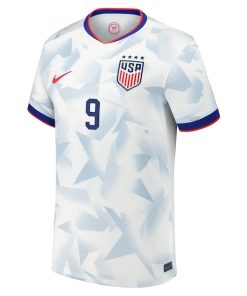 Alternative view of Mallory Swanson USMNT Nike Youth 2025 Home Replica Player Jersey - White