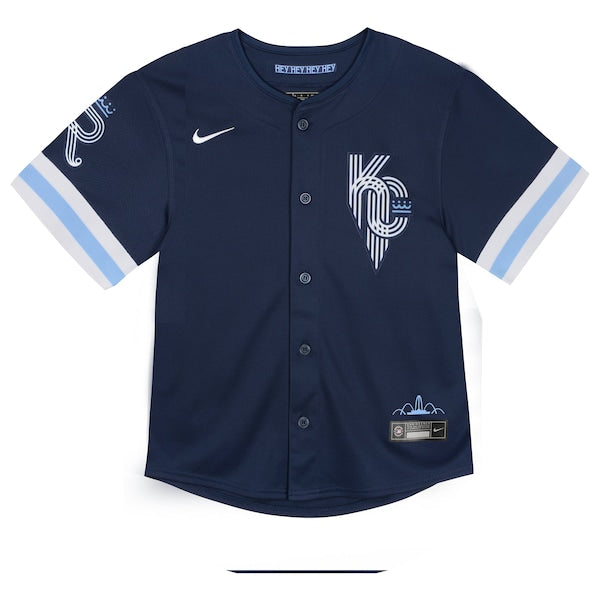 Kansas City Royals Nike Toddler City Connect Limited Jersey - Navy - Image 2
