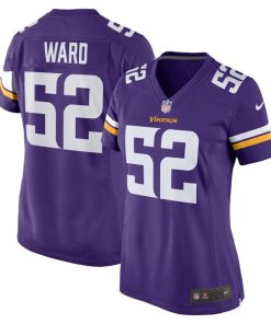 Jihad Ward Minnesota Vikings Nike Women's Team Game Jersey -  Purple