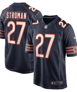 Greg Stroman Chicago Bears Nike Team Game Jersey -  Navy