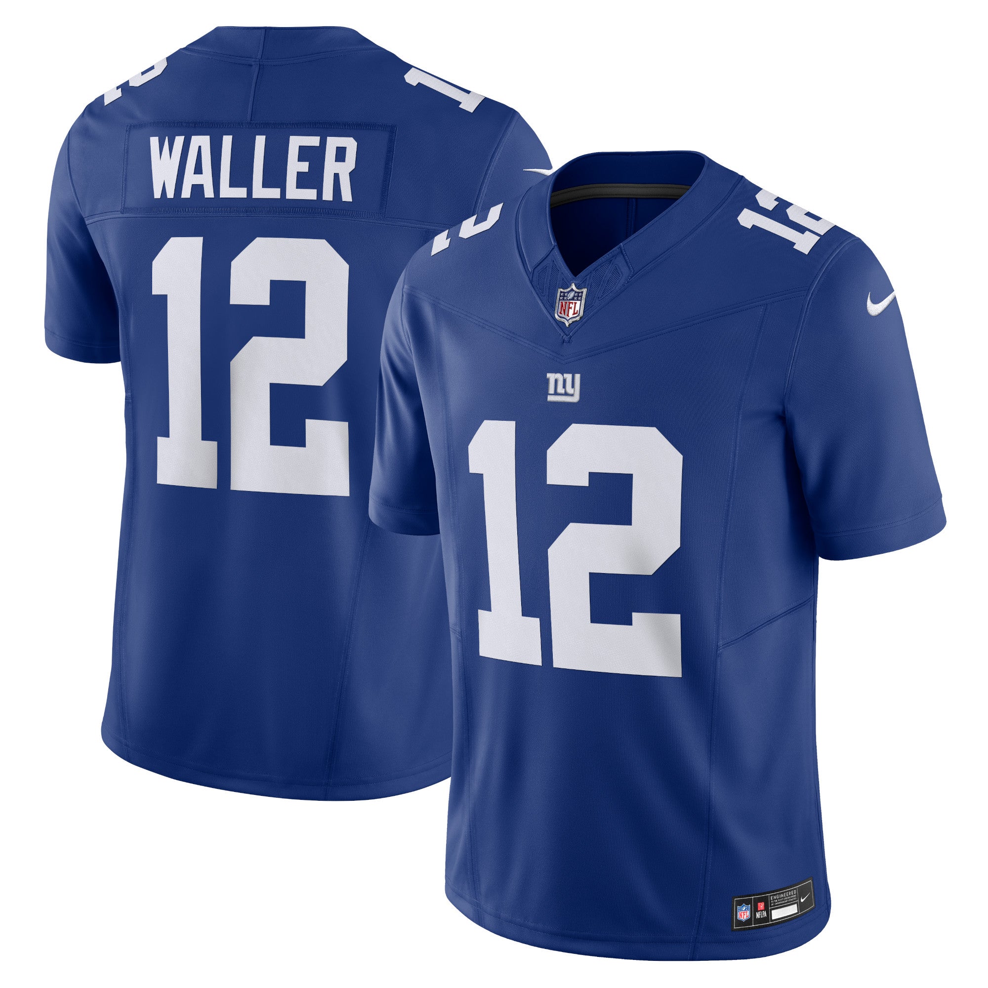 Darren Waller New York Giants Nike Alternate Vapor F.U.S.E. Retired Player Limited Jersey - Century Red/Royal - Image 6