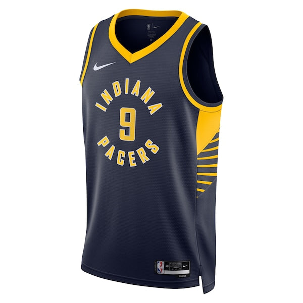 T.J. McConnell Indiana Pacers Nike Unisex Swingman Replica Jersey - Icon Edition - Navy - Image 2