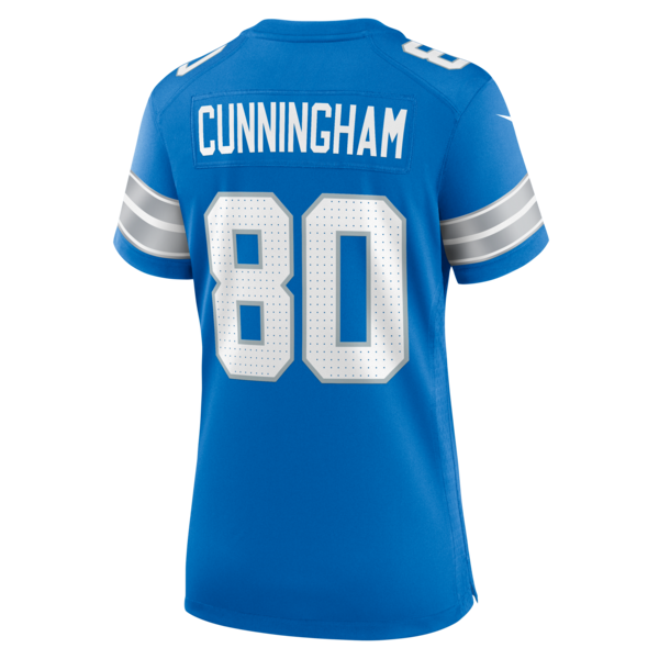 Malik Cunningham Detroit Lions Nike Women's Team Game Jersey - Blue - Image 3