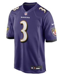 Alternative view of Chidobe Awuzie Baltimore Ravens Nike Team Game Jersey -  Purple