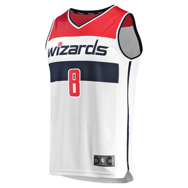 Carlton Carrington Washington Wizards Fast Break Replica Player Jersey - Association Edition - White - Image 2