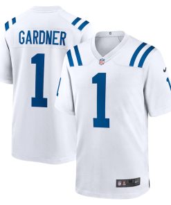 Alternative view of Ahmad Sauce Gardner Indianapolis Colts Nike Game Jersey - White