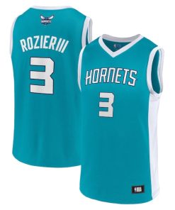 Men's Terry Rozier Teal Charlotte Hornets Player Jersey