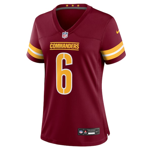 Noah Igbinoghene Washington Commanders Nike Women's Team Game Jersey - Burgundy - Image 2