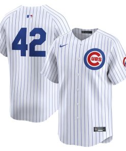 Chicago Cubs Nike 2024 Jackie Robinson Day Home Limited Jersey?¨C White