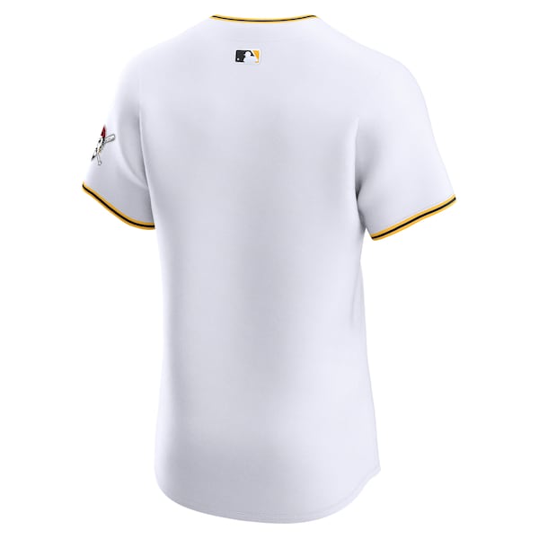 Pittsburgh Pirates Nike Home Elite Jersey - White - Image 3