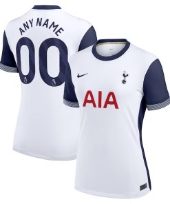 Alternative view of Tottenham Hotspur Nike Women's 2024/25 Home Replica Custom Jersey - White