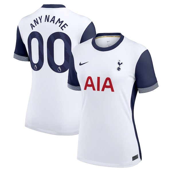 Tottenham Hotspur Nike Women's 2024/25 Home Replica Custom Jersey - White - Image 2