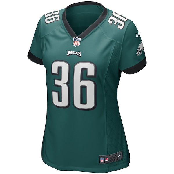 Brian Westbrook Philadelphia Eagles Nike Women's Game Retired Player Jersey - Midnight Green - Image 2