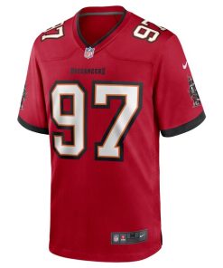 Alternative view of Zach Triner Tampa Bay Buccaneers Nike Game Jersey - Red