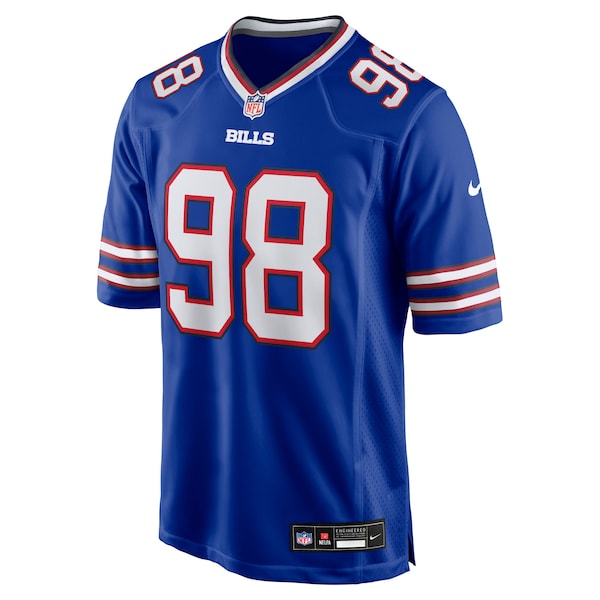 T.J. Sanders Buffalo Bills Nike Team Game Jersey - Royal - Image 2