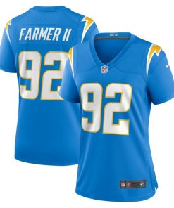 Andrew Farmer Los Angeles Chargers Nike Women's Team Game Jersey -  Powder Blue